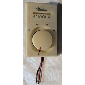 Robertshaw Line Voltage Thermostat with Thermometer 25 A 240 VAC 1TKG1 601C